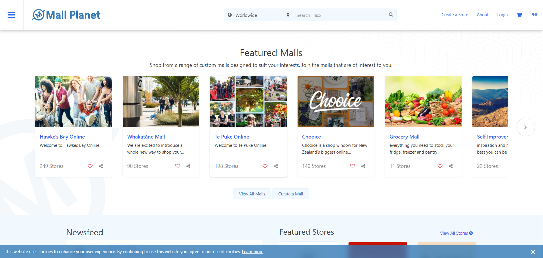 MallPlanet.com screenshot 1
